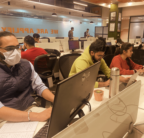 Employees Working In The Office